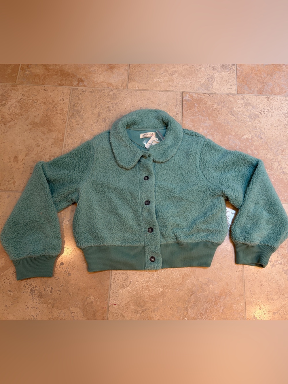 Free People Molly Faux Sherpa Jacket